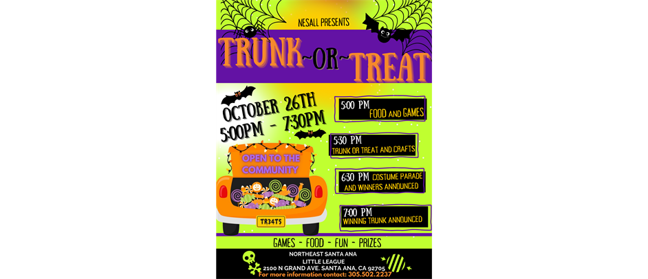 Trunk or Treat 2024!